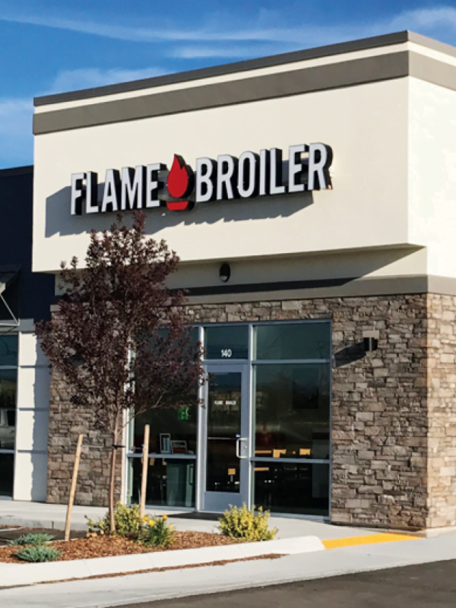 Flame Broiler food